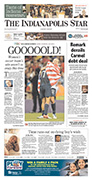 Indianapolis Star A1 on Aug. 10, 2012