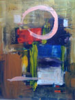 Untitled May 2012 painting ... in acrylics on canvas. Artist's collection.